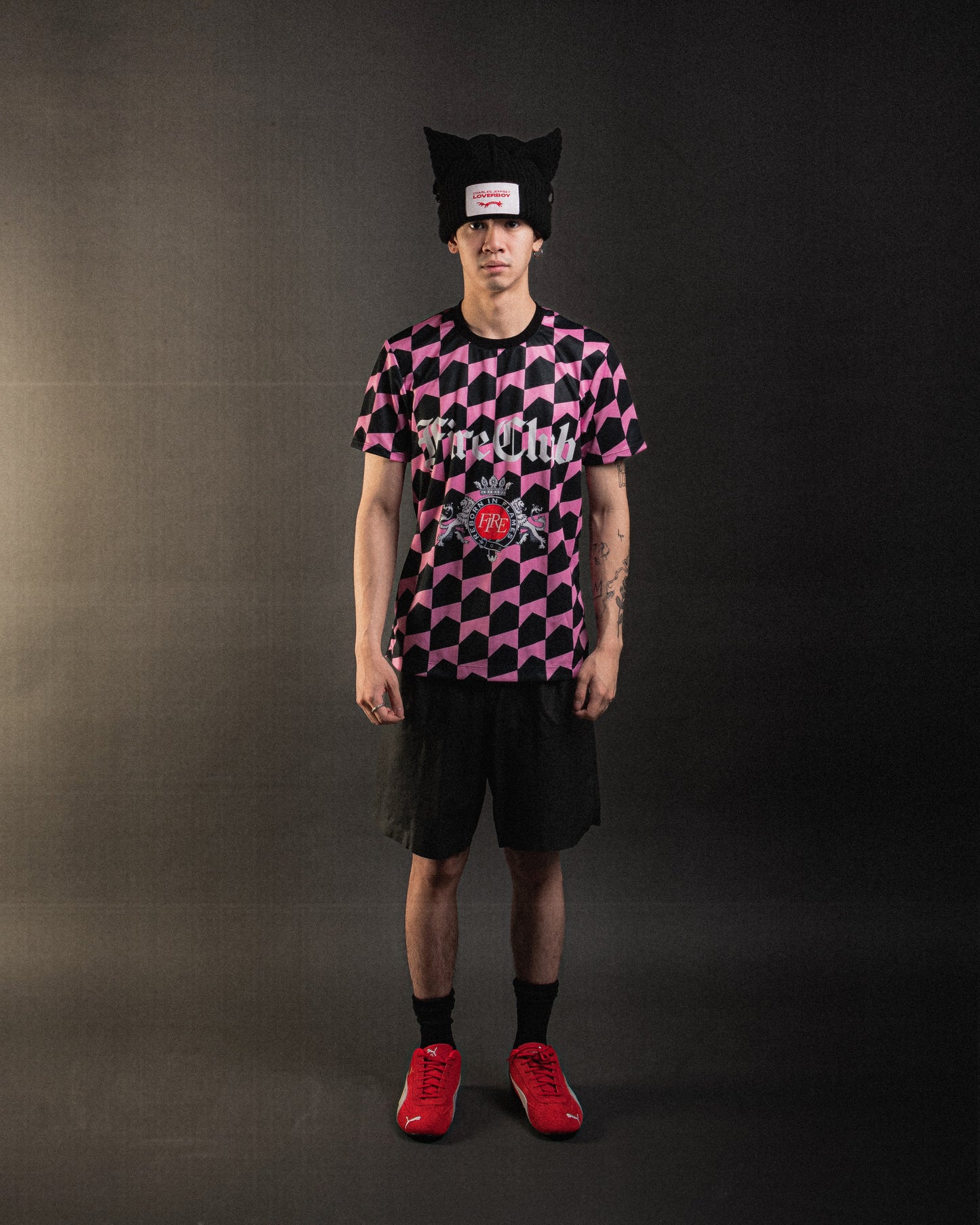 FC Football Club Jersey Black/Pink