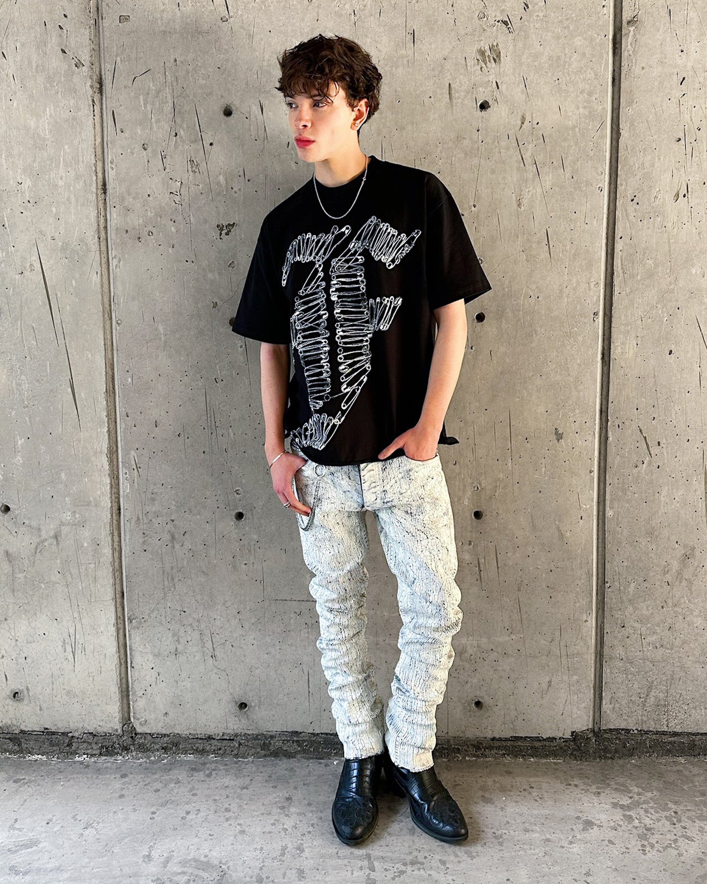 SAFETY MONOGRAM TEE