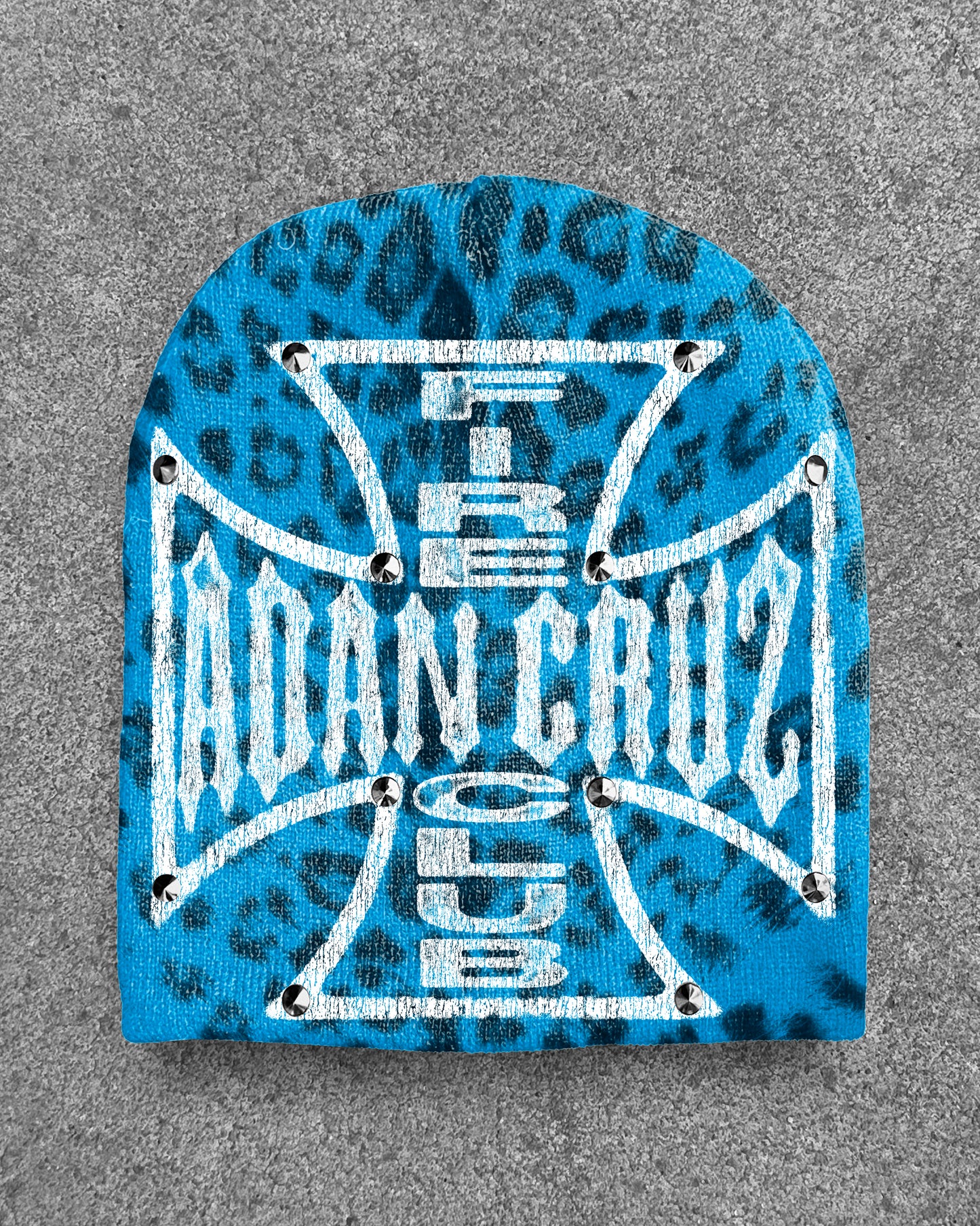 AC X FC CROSS LEOPARD BEANIE
