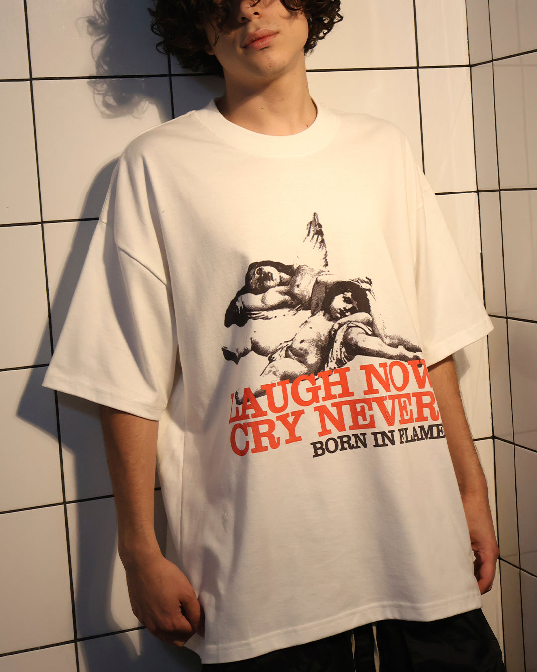 LAUGH NOW TEE