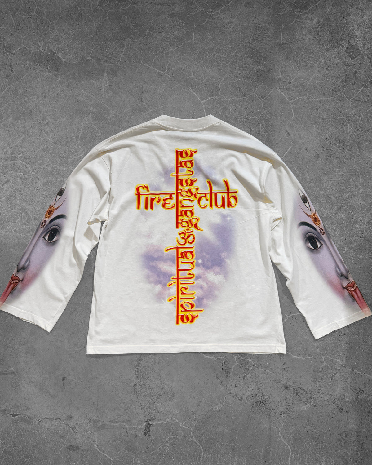 SPIRITUAL GANGSTAS LONG SLEEVE TEE BACK
