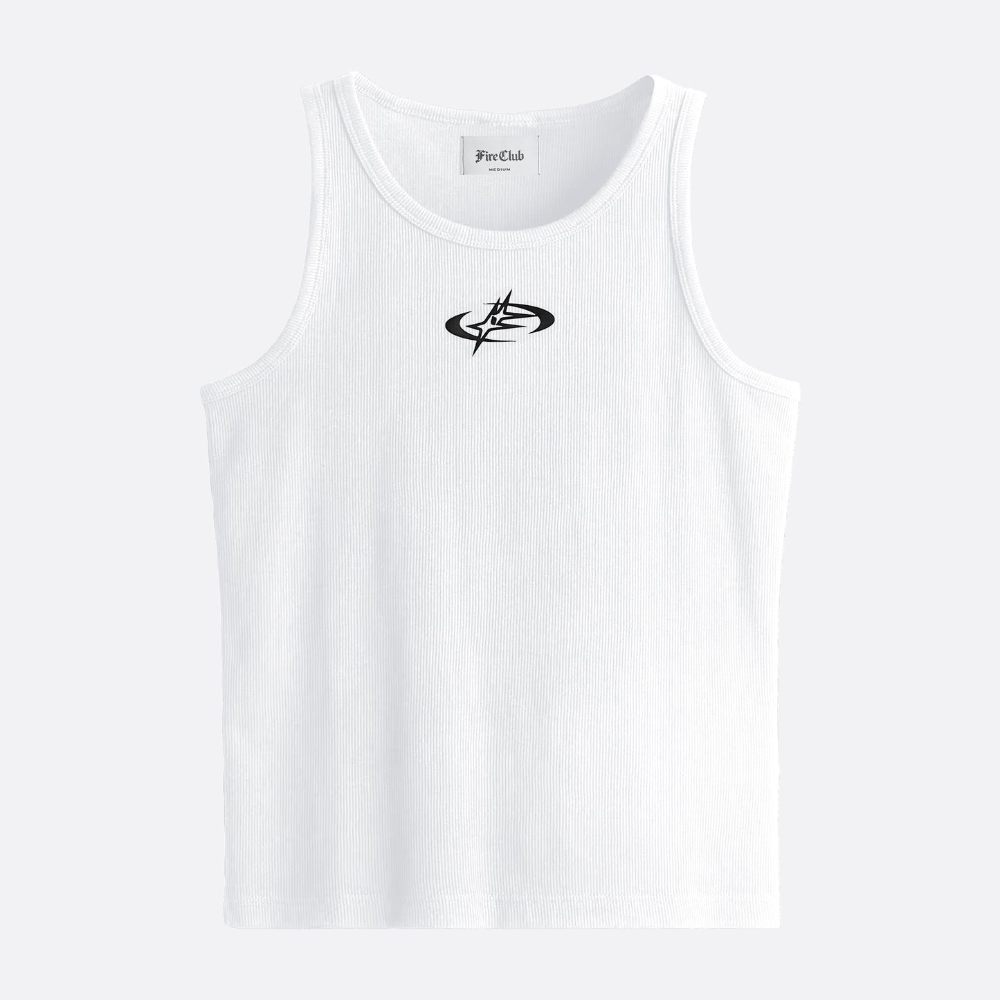 TANK TOP STAR FC MONOGRAM WHITE