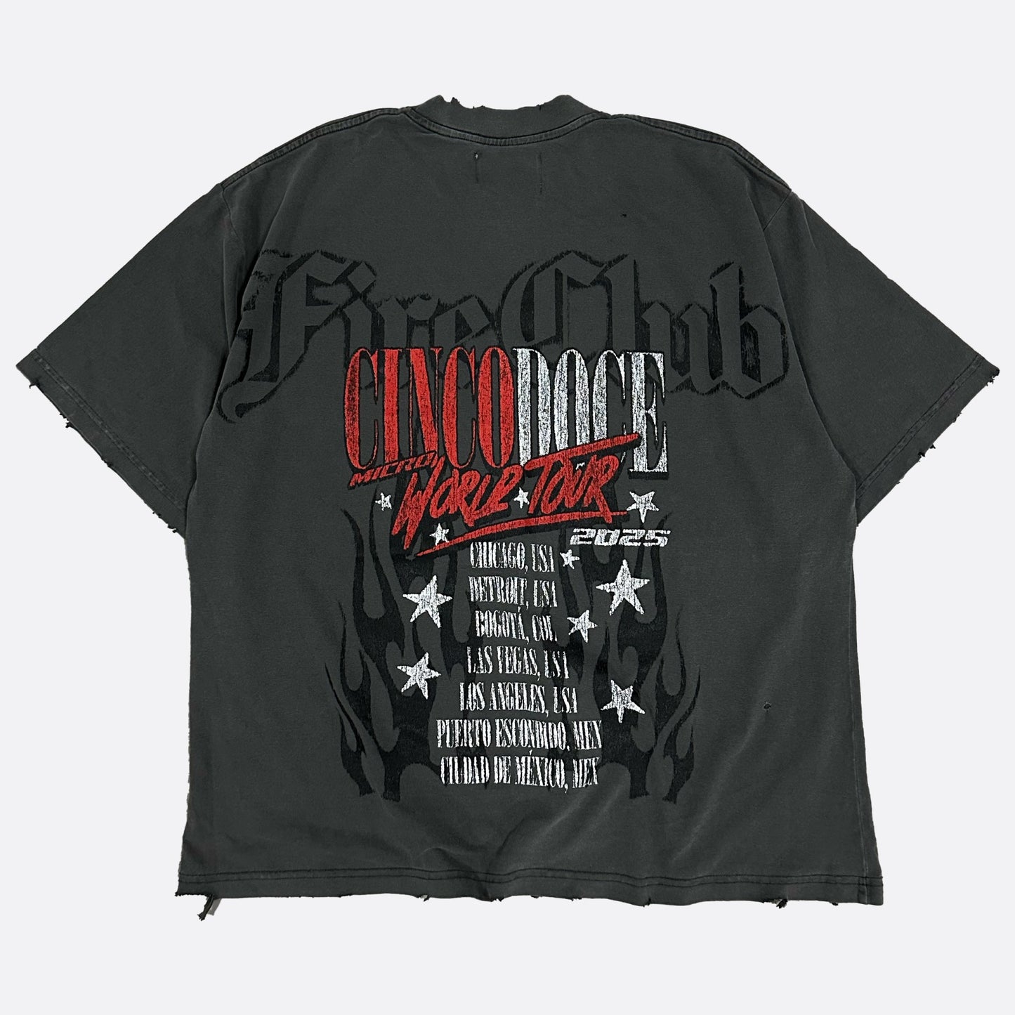 CINCODOCE WORLD TOUR TEE 2025