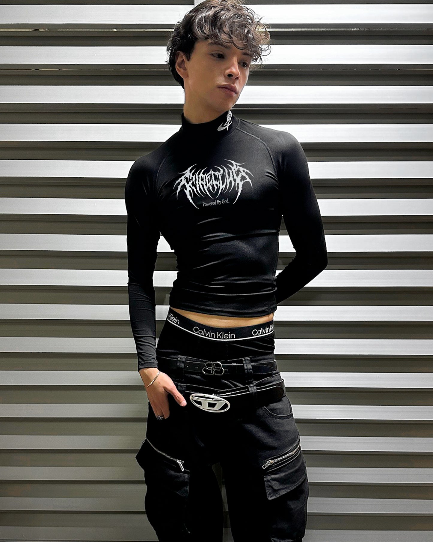 GYM COMPRESSION SHIRT HARDCORE