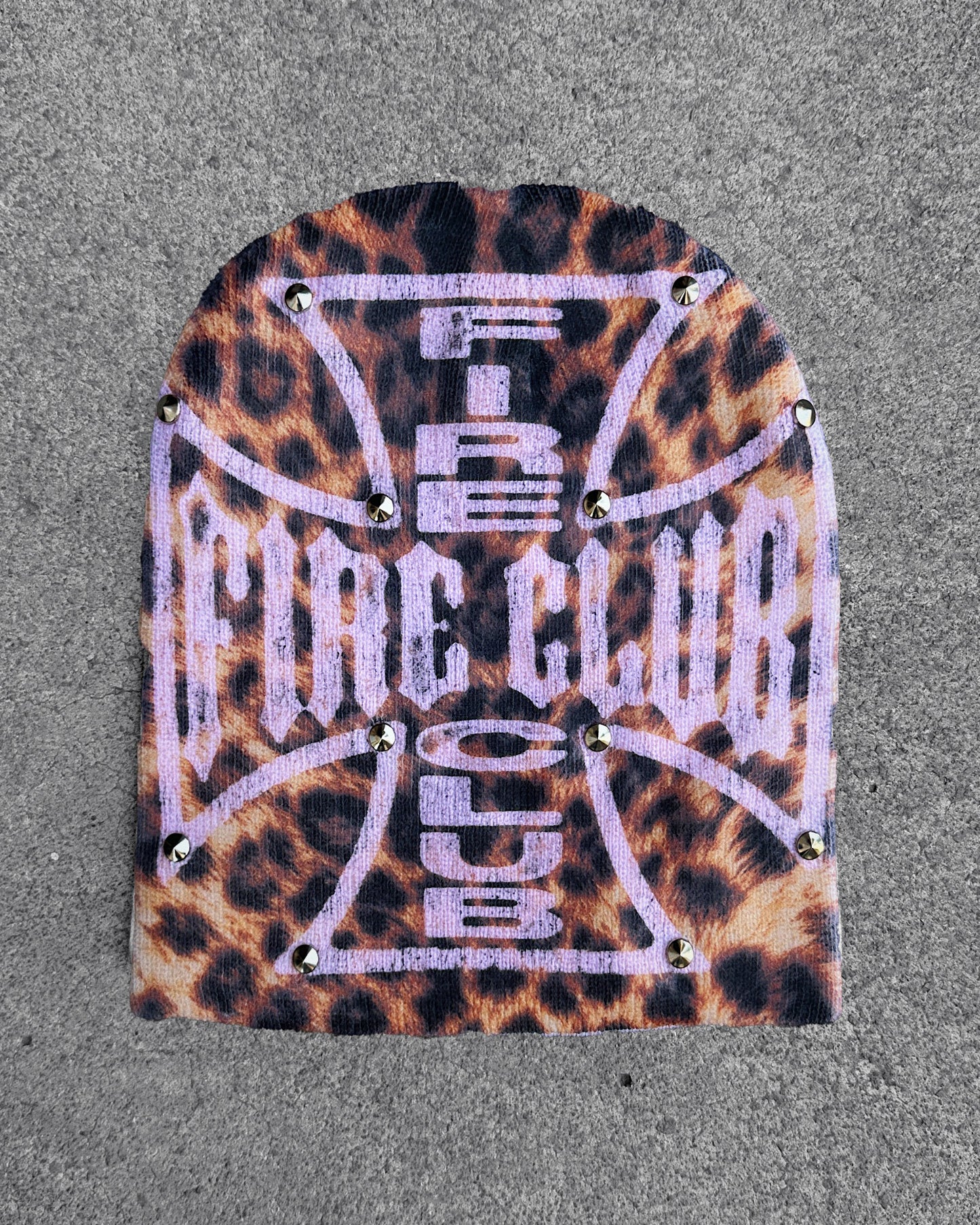 CROSS WARM LEOPARD BEANIE