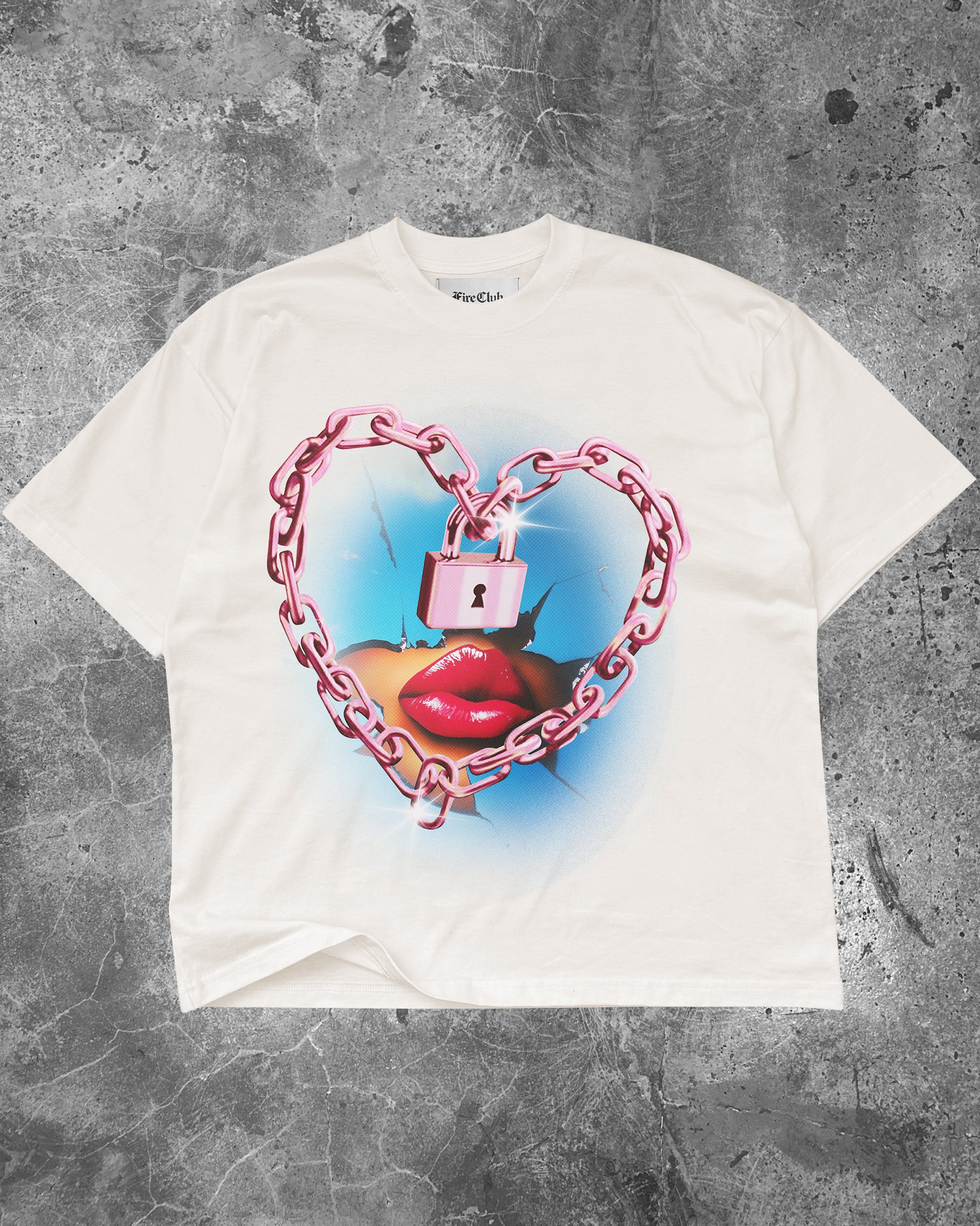 Love Lockdown Note Pattern LOVE LOCKDOWN TEE – thefire-club.com