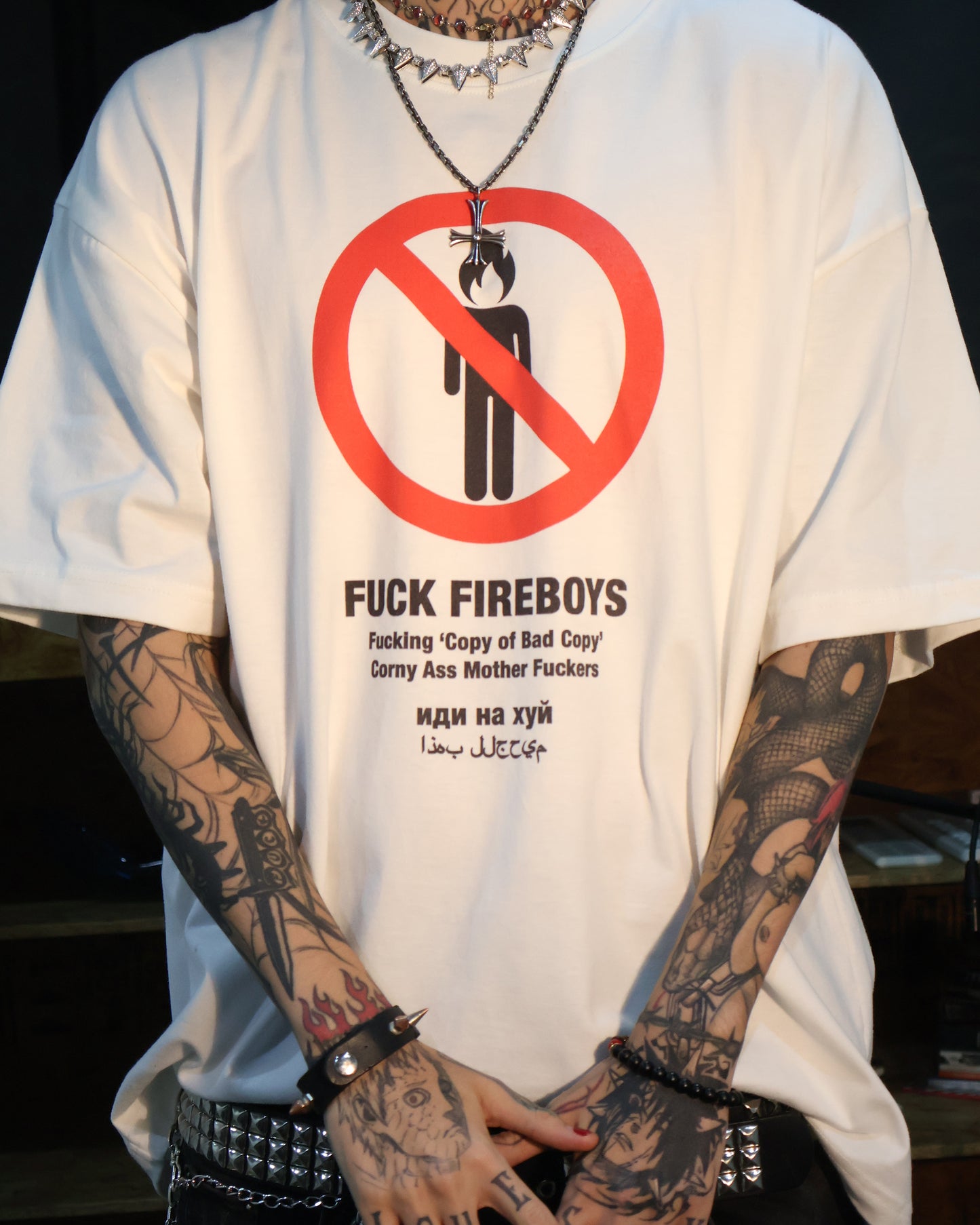 FUCK FIREBOYS TEE
