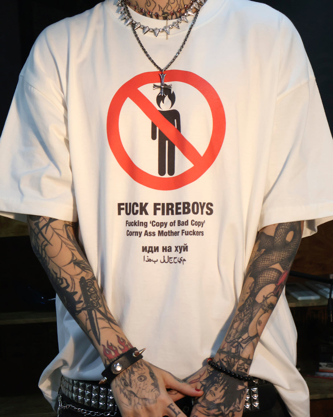 FUCK FIREBOYS TEE