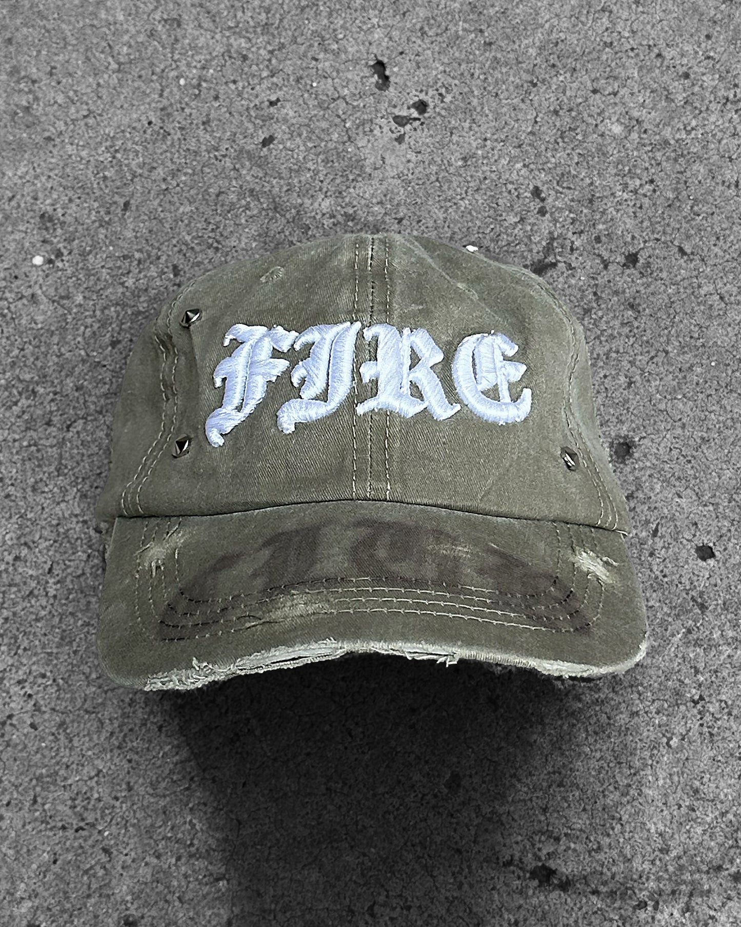 DISTRESSED DAD CAP