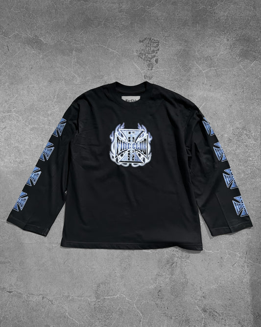 CROSS LONG SLEEVE TEE FRONT