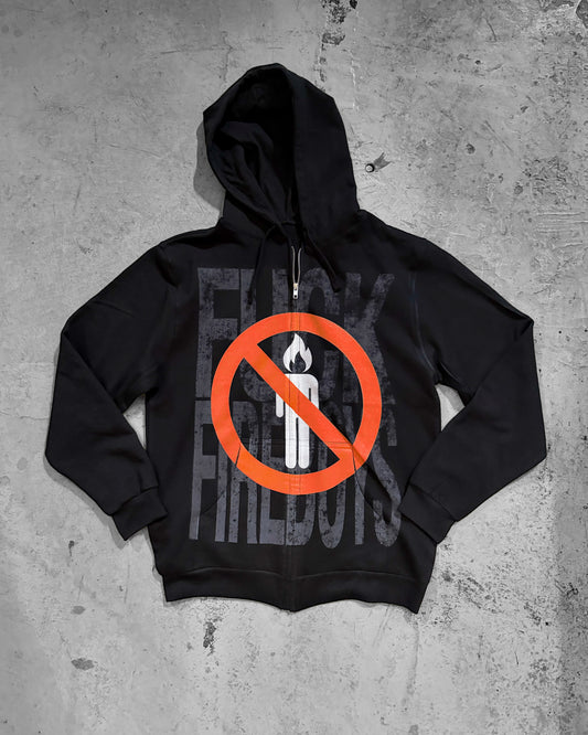 FUCK FIREBOYS ZIP HOODIE