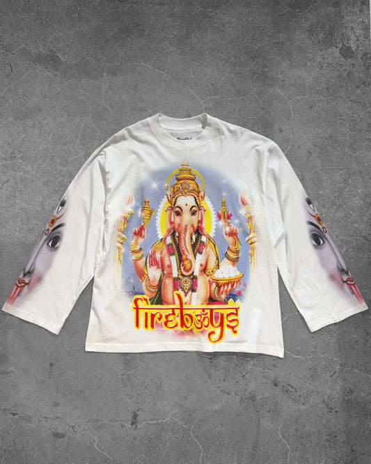 SPIRITUAL GANGSTAS LONG SLEEVE TEE FRONT