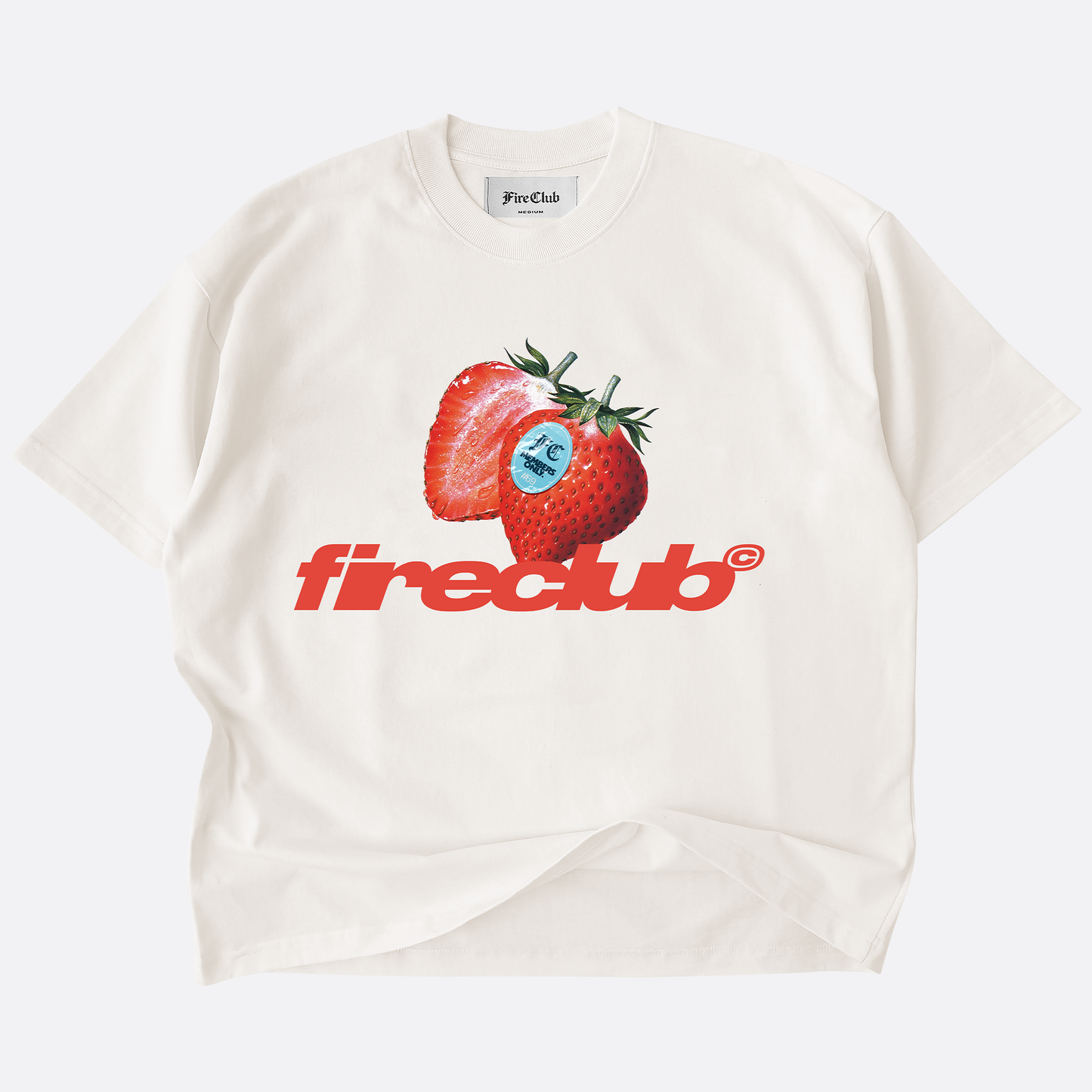 MEMBERS STRAWBERRY TEE